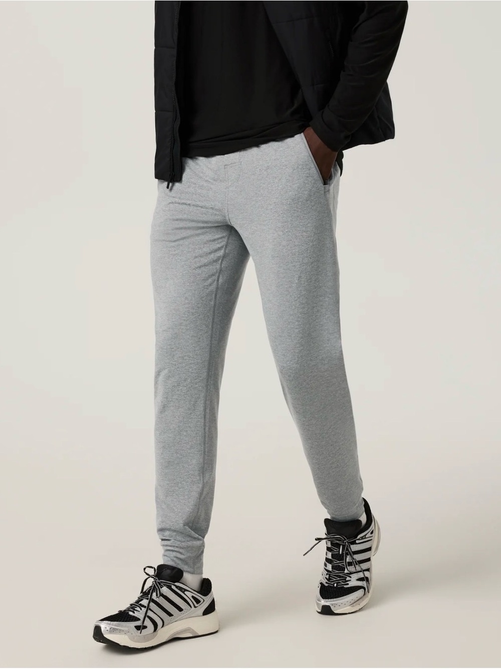 Vuori Ponto Performance Jogger Grey Heather V438